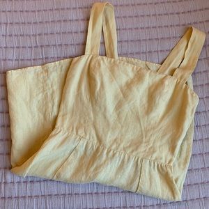 Reformation Brigette Linen Dress